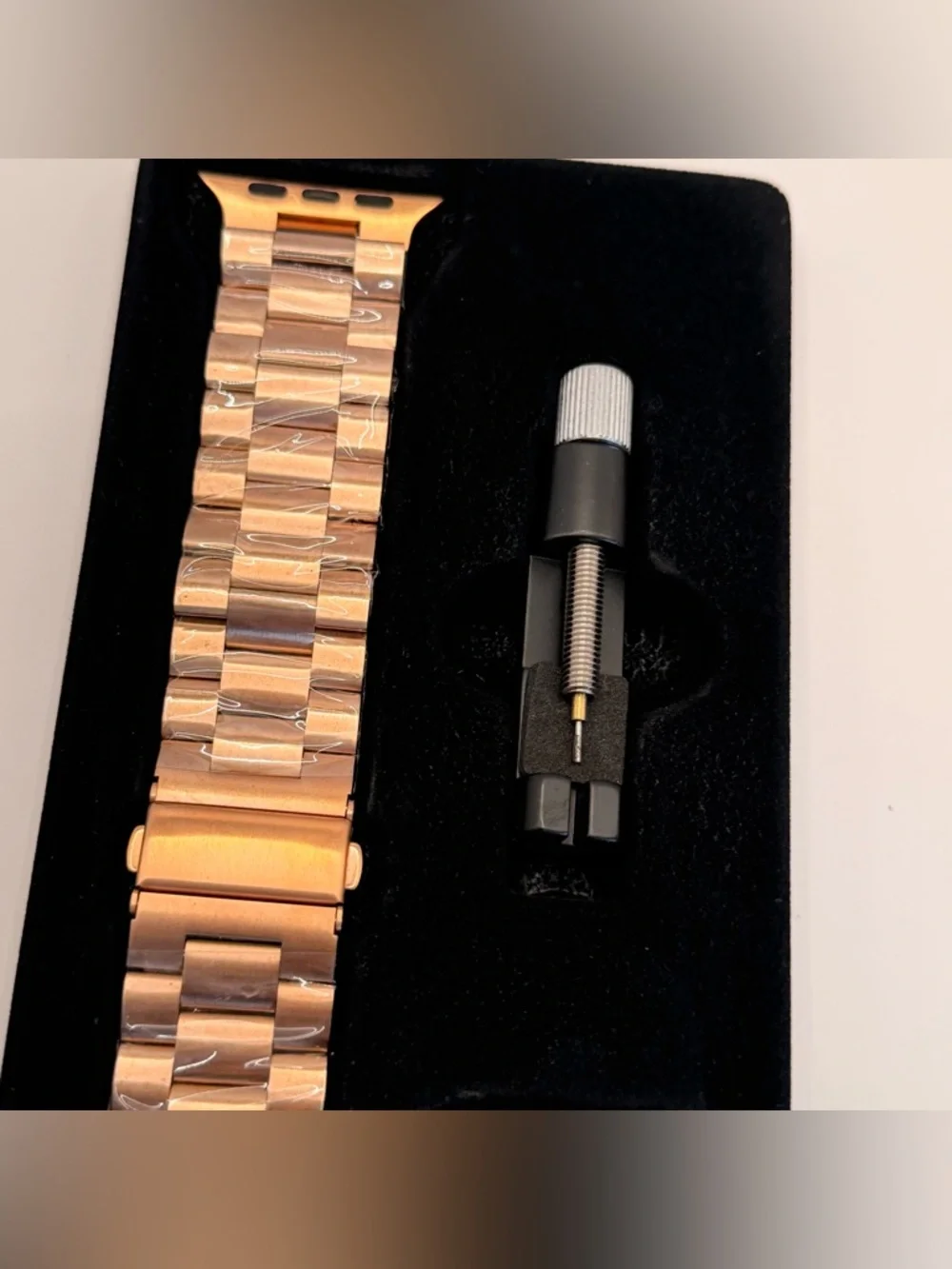 Apple‎ Watch Stainless Steel Gold Braclet, 42/44/46, New